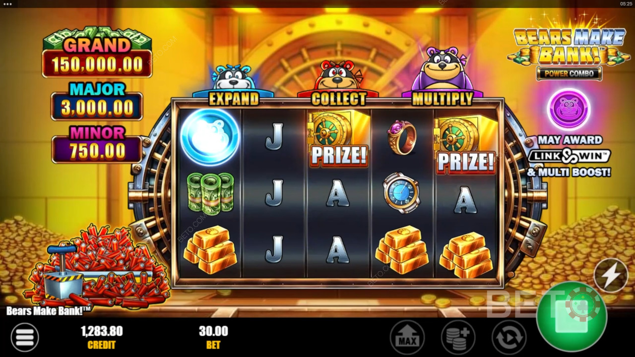 ¡Los osos hacen caja! Reseña de Power Combo de BETO Slots