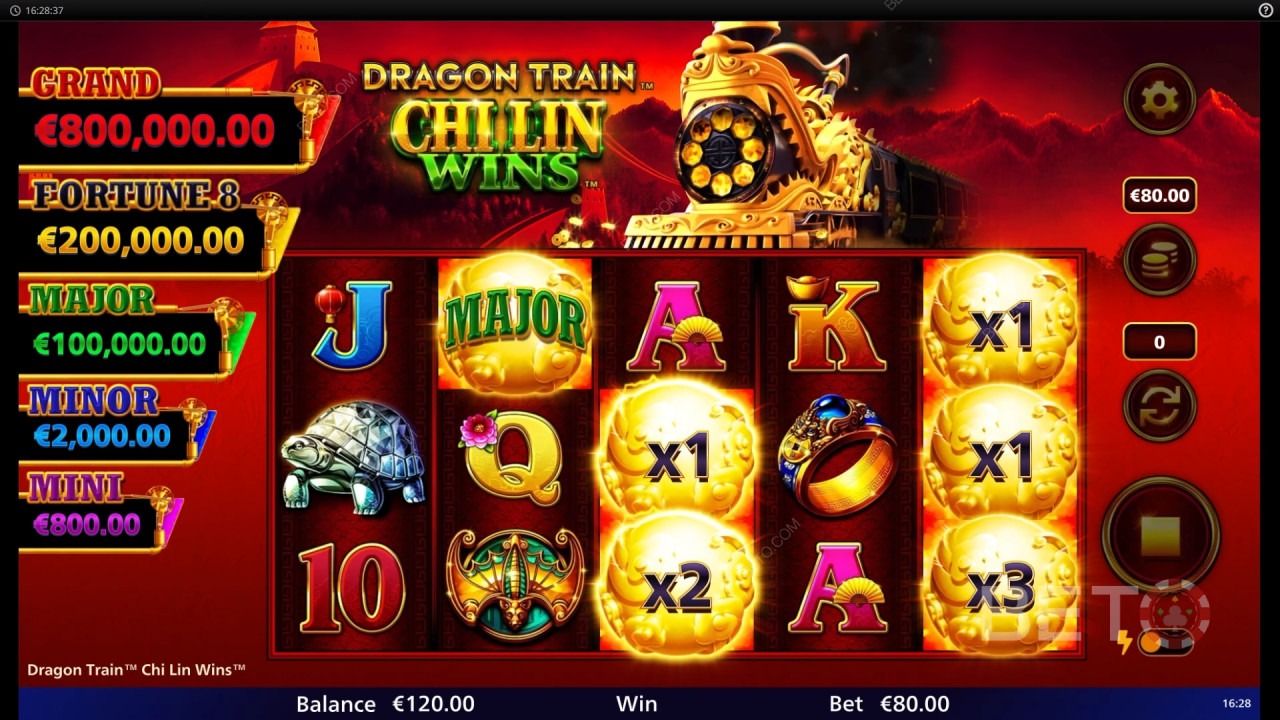 Dragon Train Chi Lin Wins Juego Gratis