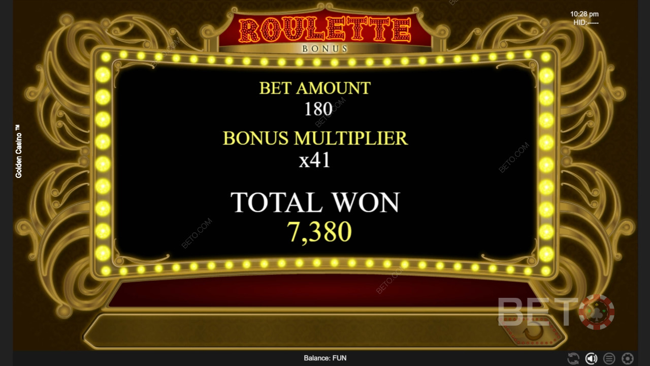 Características de las bonificaciones explicadas en Golden Casino por Espresso Games