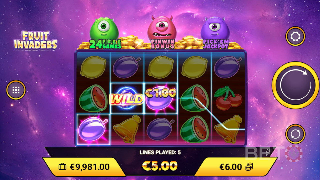 Cómo jugar a Fruit Invaders de Amigo Gaming