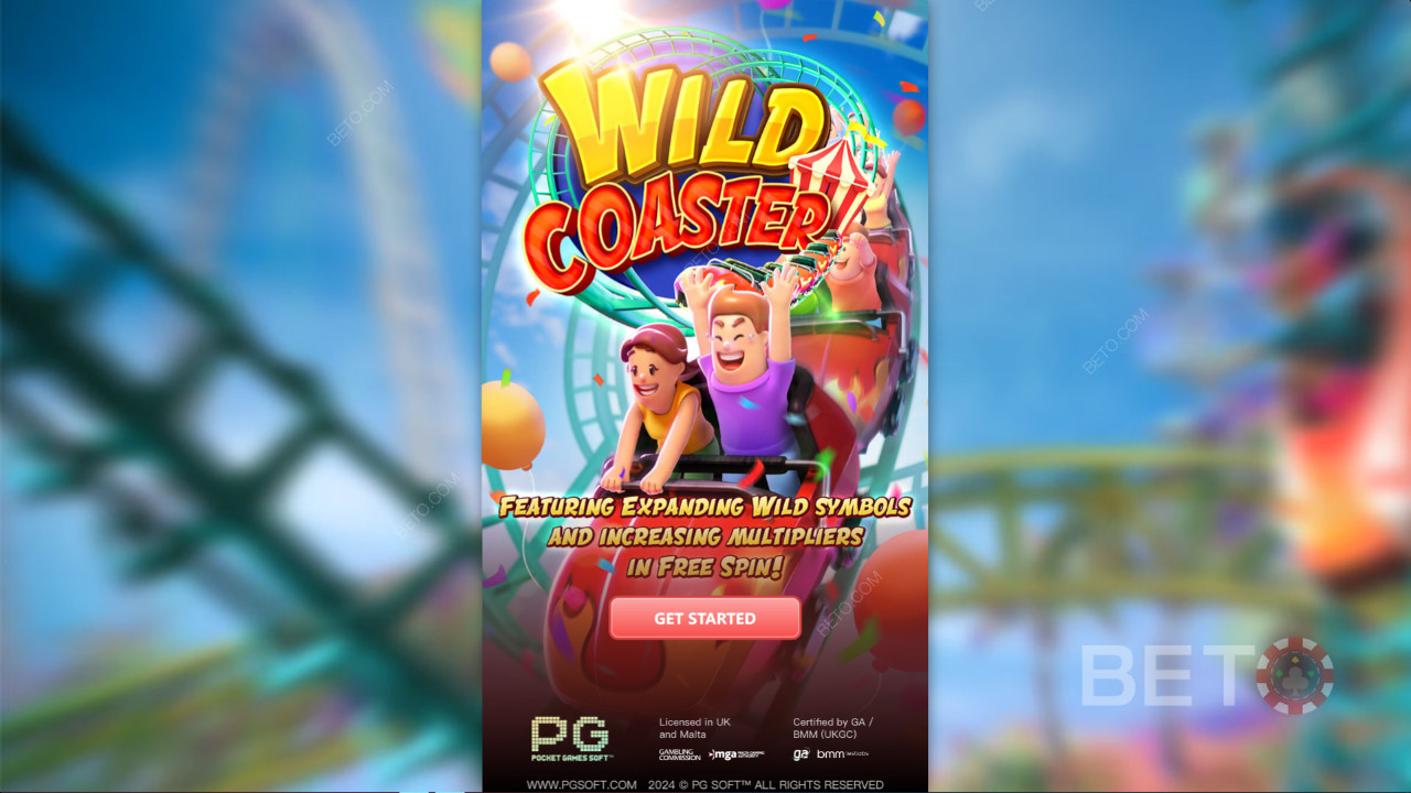 ¡Gana 16.465x Tu apuesta en la Video Tragaperras Wild Coaster!