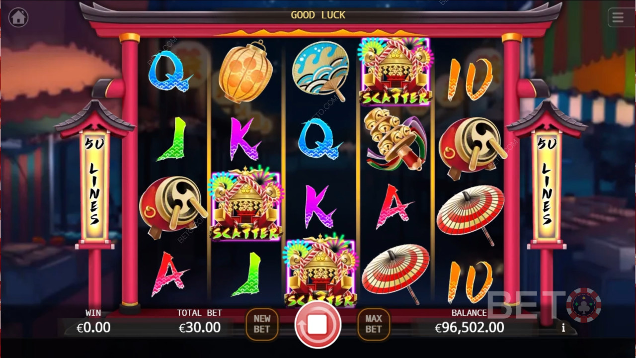 Ten Jin Matsuri Juego Gratis