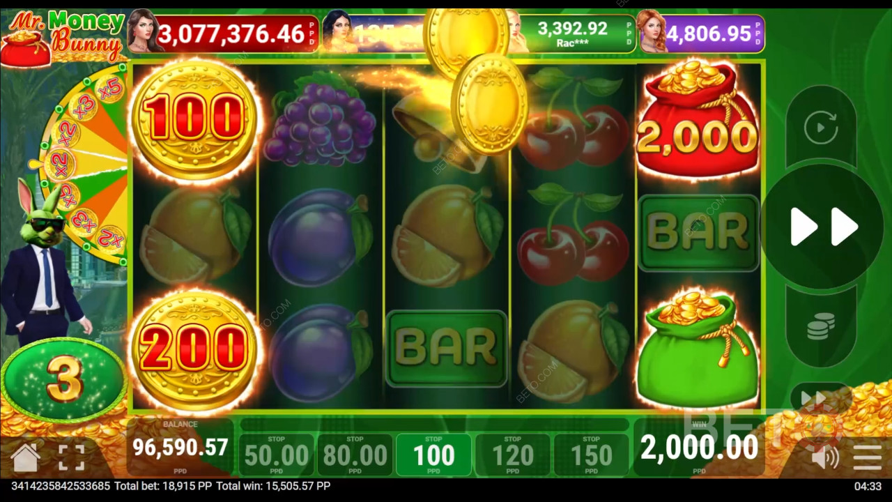 ¡Gana 3.500x Tu apuesta en la Video Tragaperras Money Bunny!