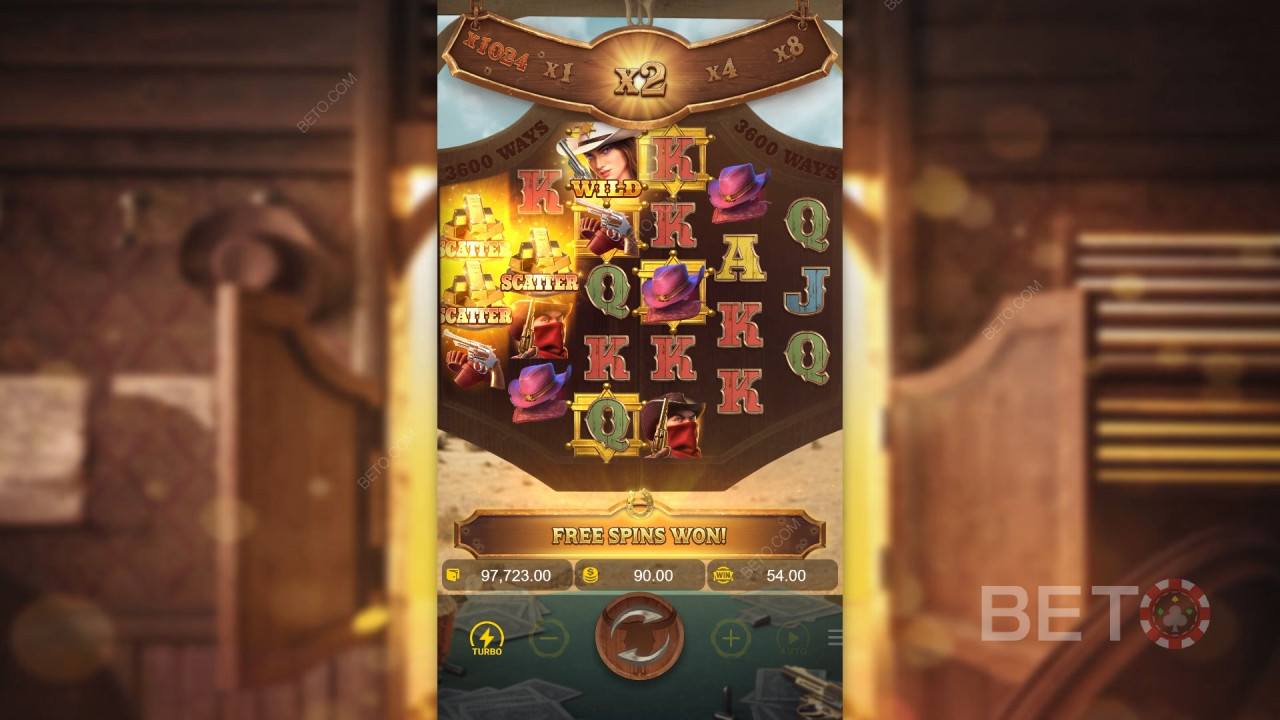 Funciones de bonificación explicadas en Wild Bounty Showdown por PG Soft