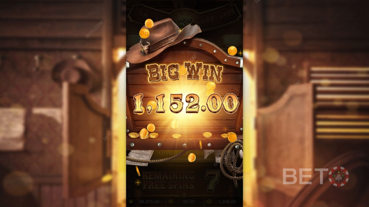 ¡Gana 5.000 veces tu apuesta en la tragaperras Wild Bounty Showdown!