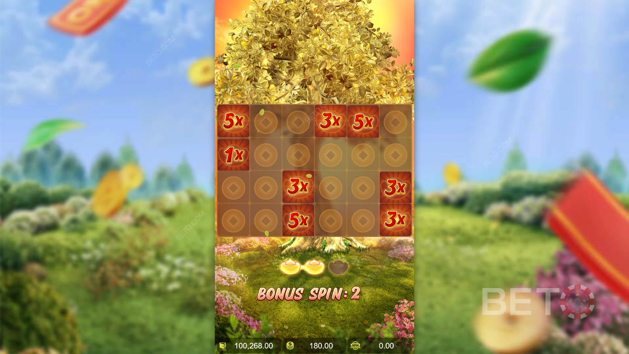 ¡Gana 1.513x tu apuesta en la tragaperras online Prosperity Fortune Tree!
