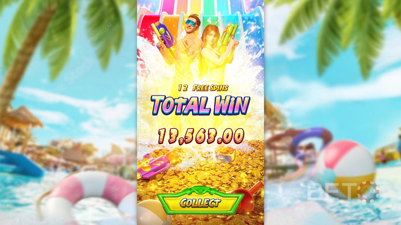 Explicación de las bonificaciones en Songkran Splash de PG Soft