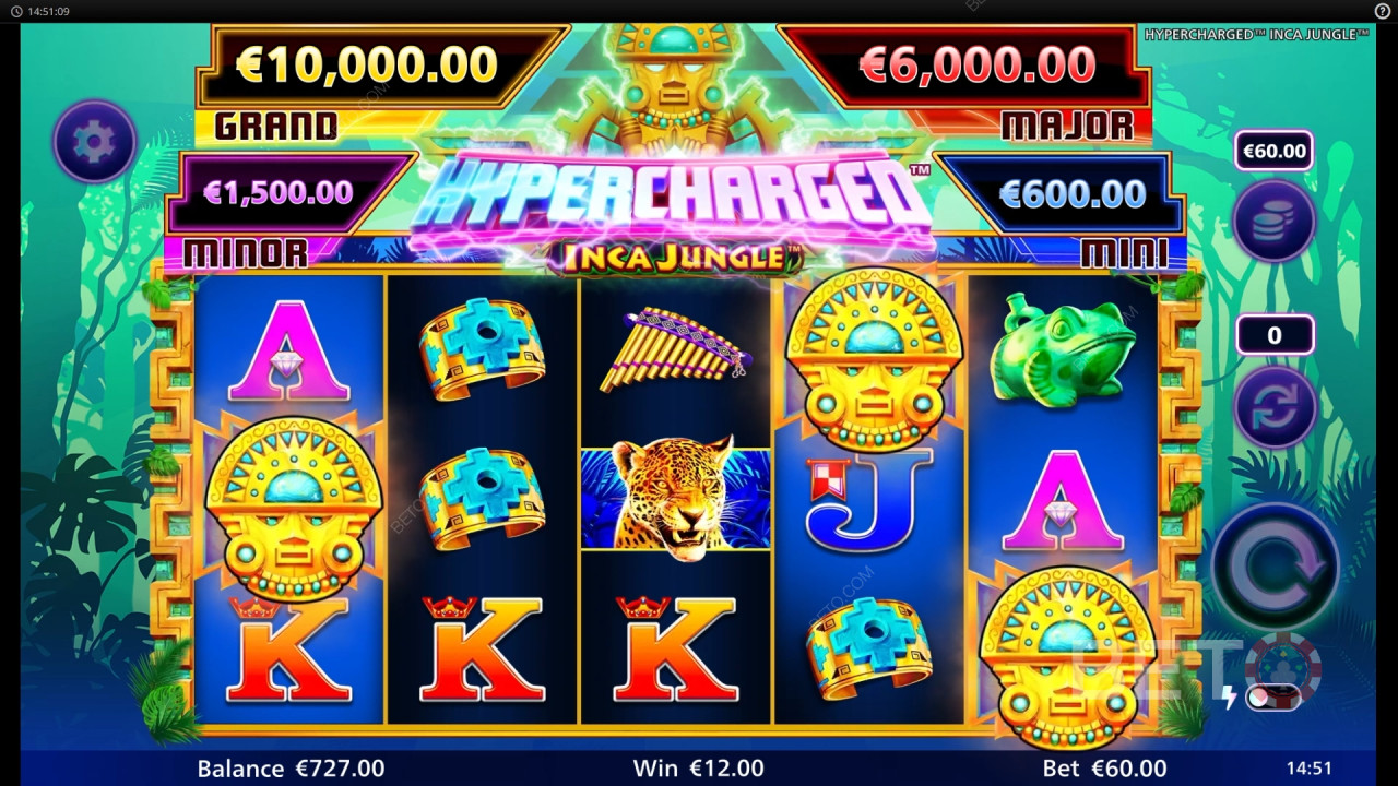 Hypercharged Inca Jungle Juego Gratis