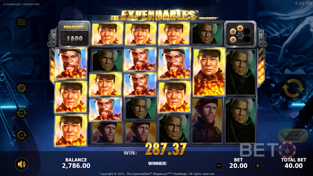 The Expendables New Mission Megaways Juego Gratis