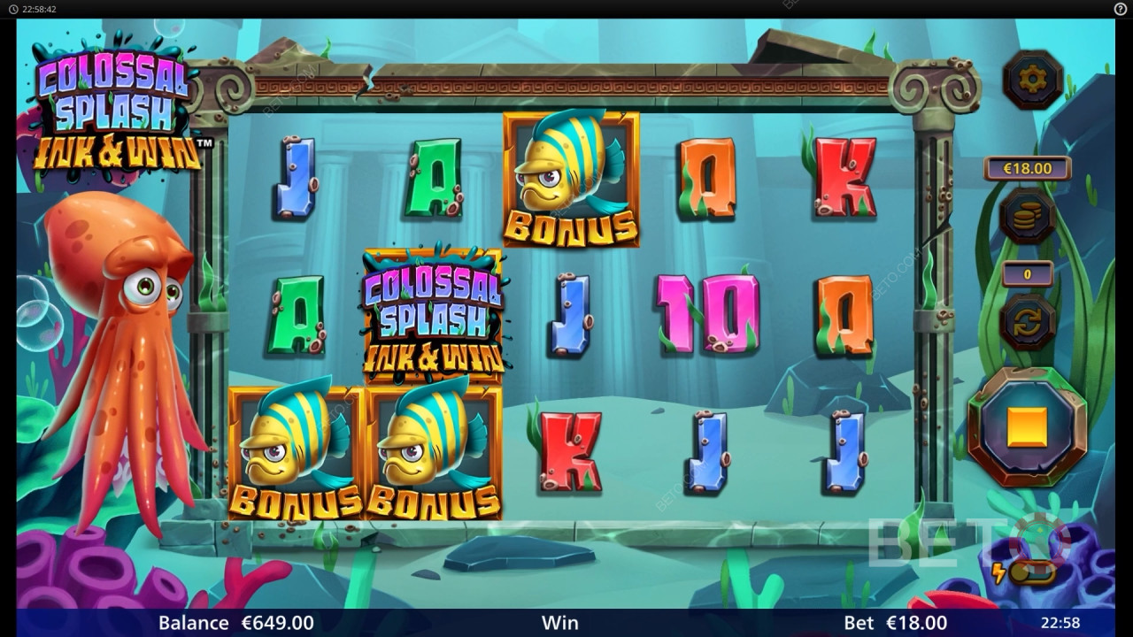 Colossal Splash Ink & Win Juego Gratis