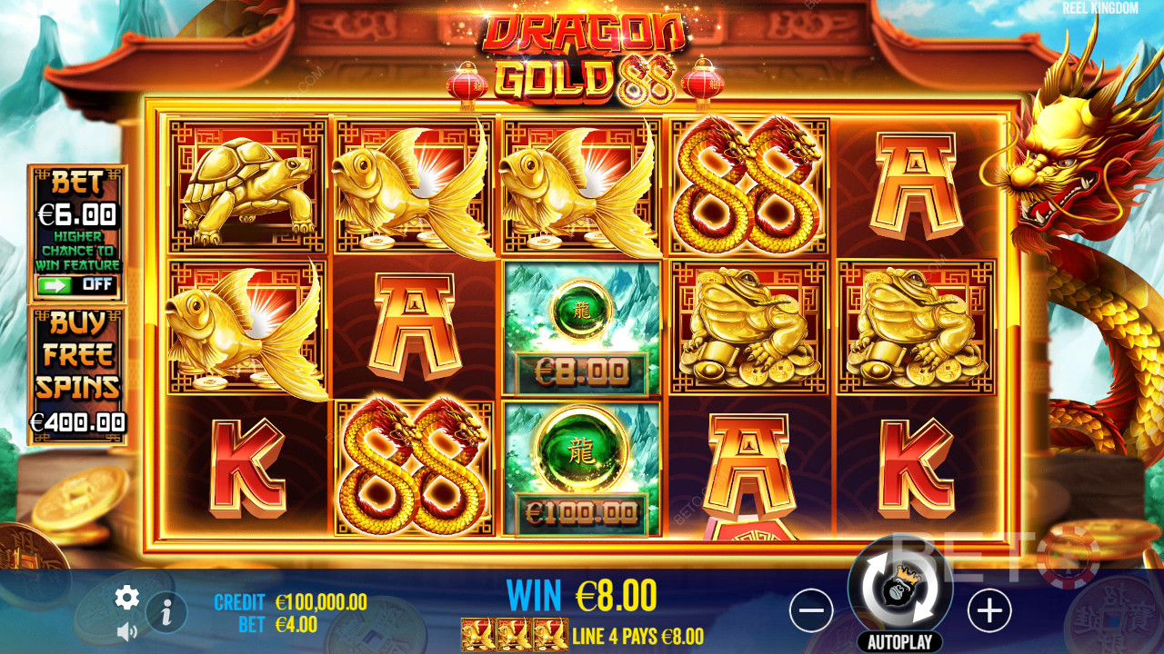 ¿Deberías jugar a Dragon Gold 88?