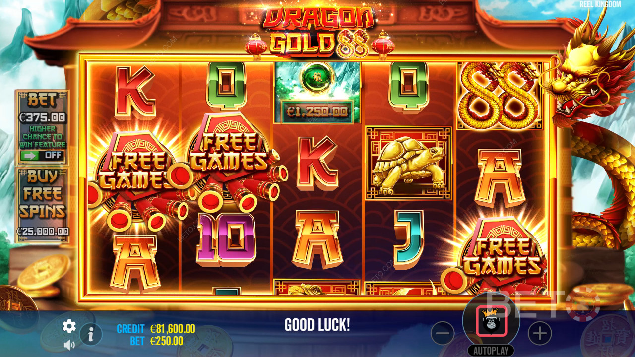 Dragon Gold 88 Juego Gratis