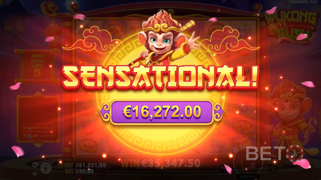 Revisión de Monkey King Rush por BETO Slots