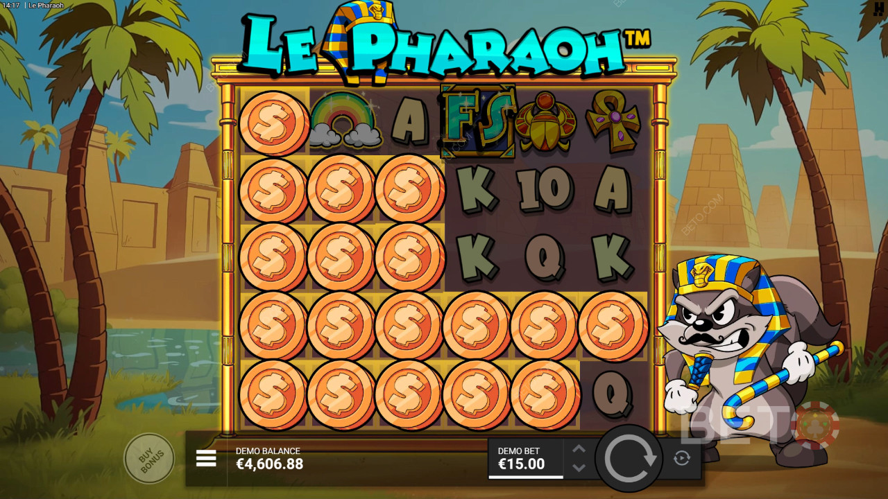 Le Pharaoh Reseña de BETO Slots