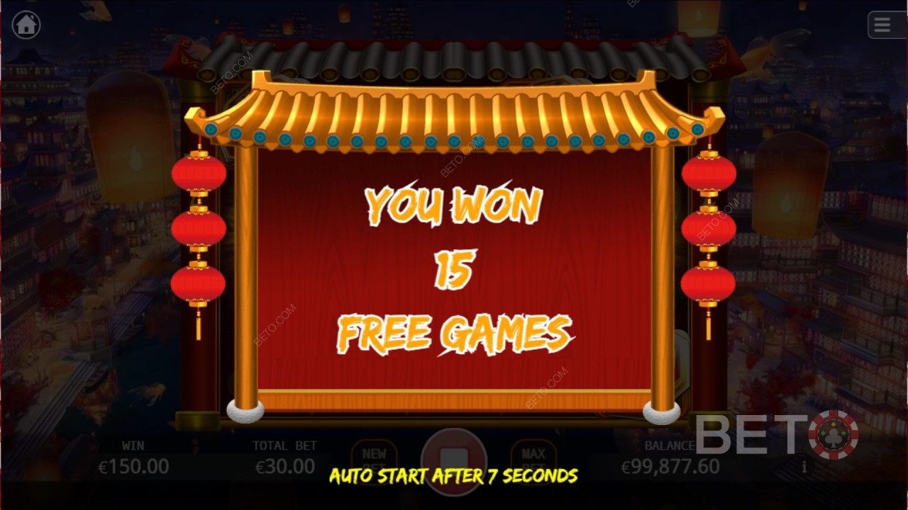 Características de las bonificaciones explicadas en Lucky God por KA Gaming