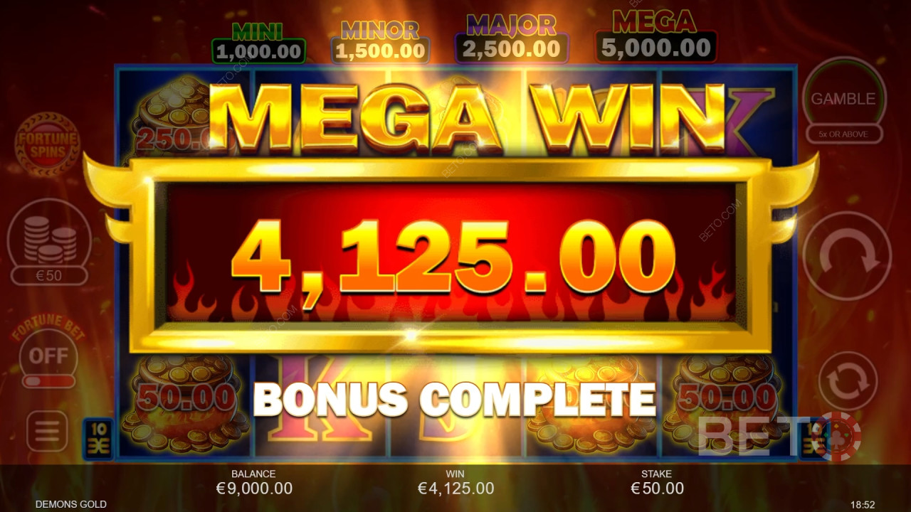 ¡Gana 3.333x tu apuesta en la tragaperras online Demon