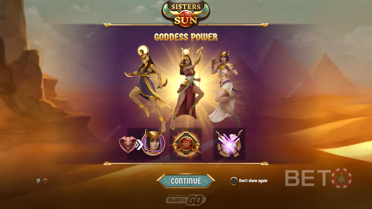 Convierte las tiradas no ganadoras en tiradas ganadoras a través de la función Goddess Power