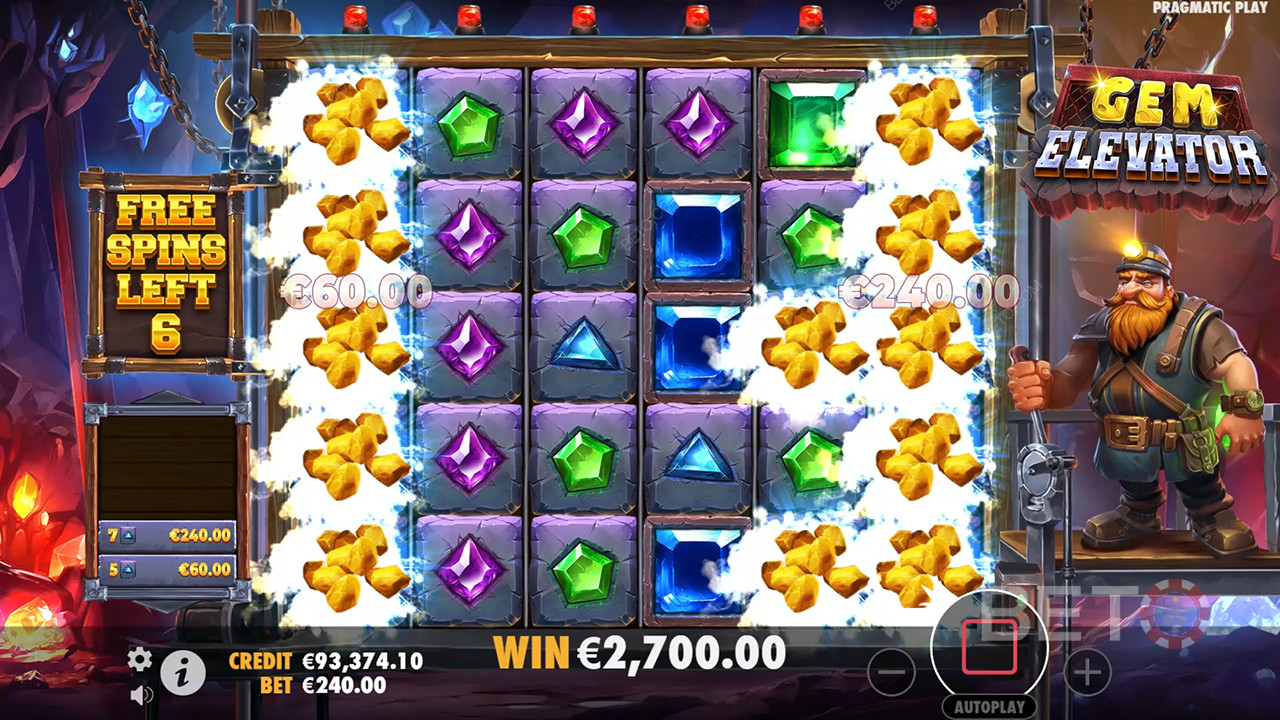 Revisión de Gem Elevator por BETO Slots