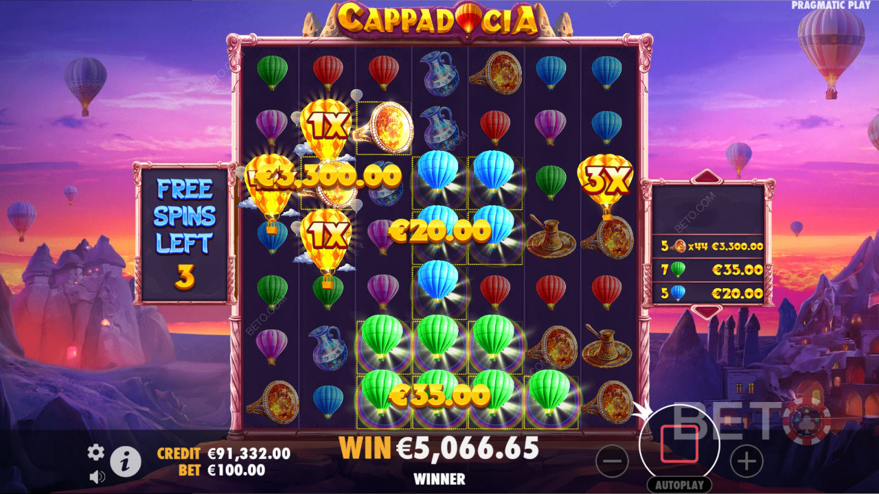 Cappadocia (Pragmatic Play) Juego Gratis