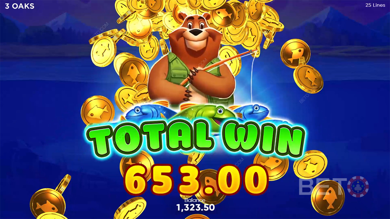 ¡Gana 2.500x tu apuesta en la tragaperras Fishin
