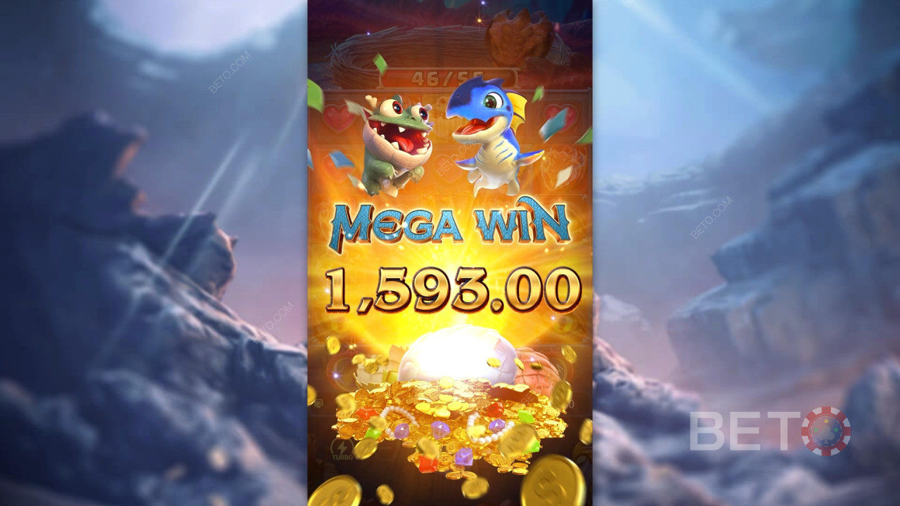 ¡Gana 2.500x tu apuesta en la tragaperras online Dragon Hatch 2!