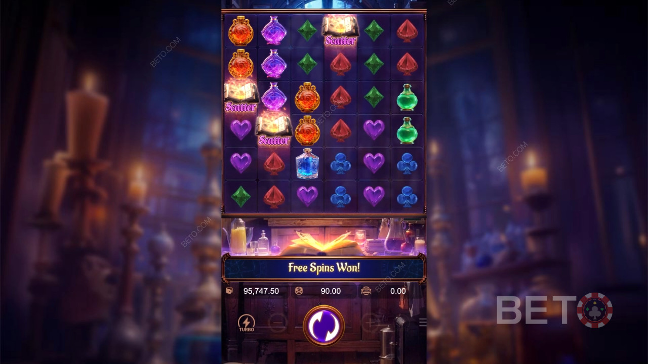 Reseña de Mystic Potion de BETO Slots