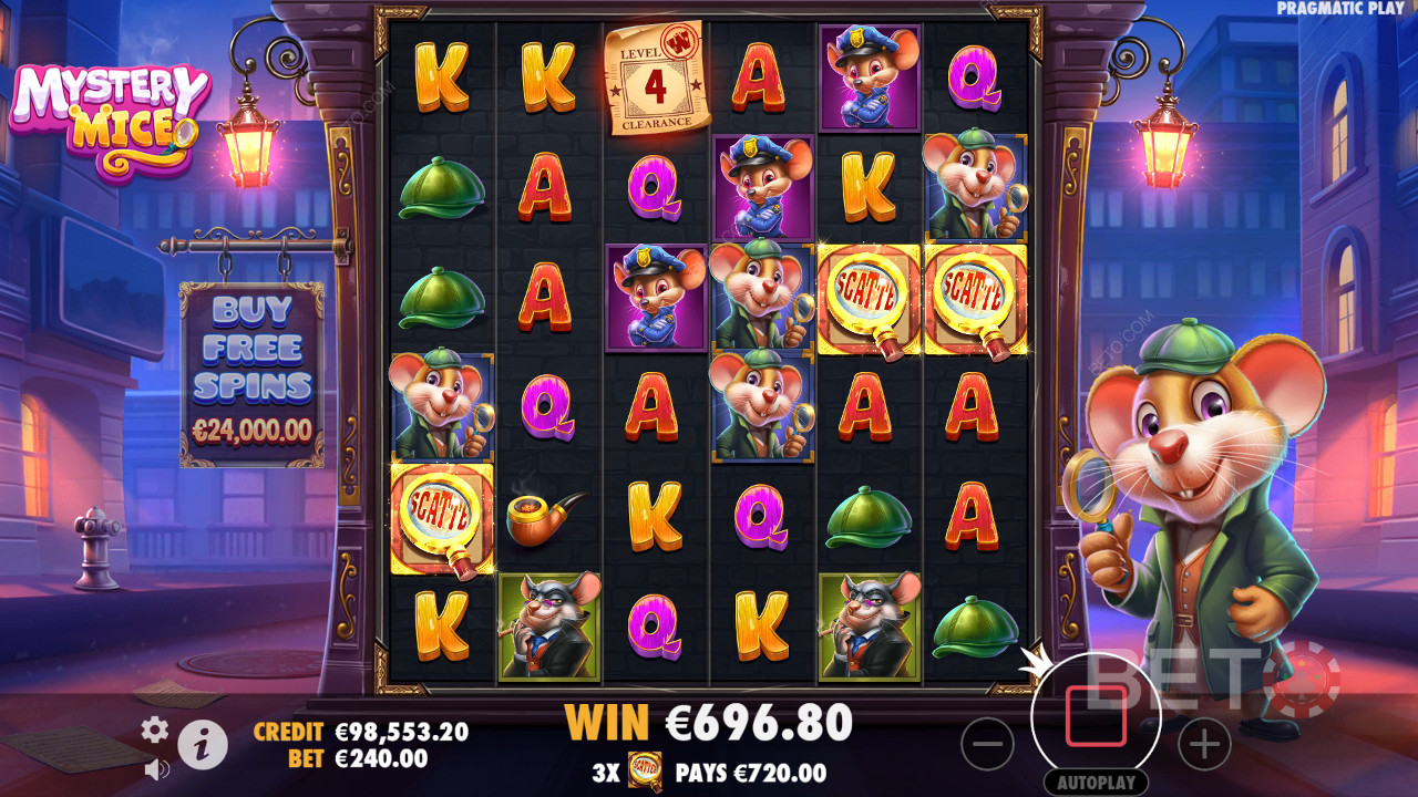 Reseña de Mystery Mice de BETO Slots