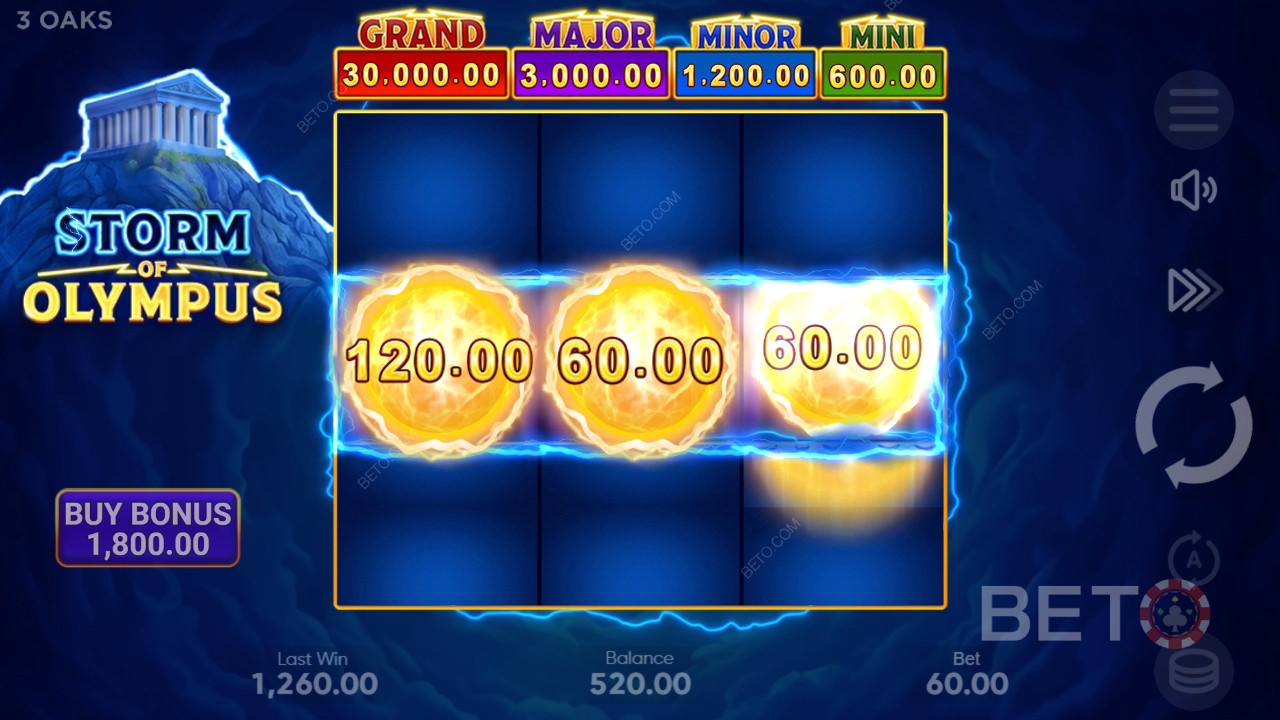 Storm of Olympus Juego Gratis