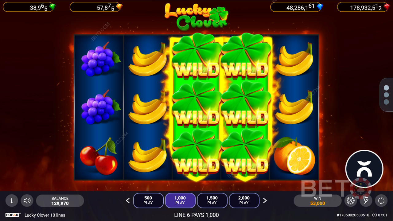 Lucky Clover (Popok Gaming) Juego Gratis