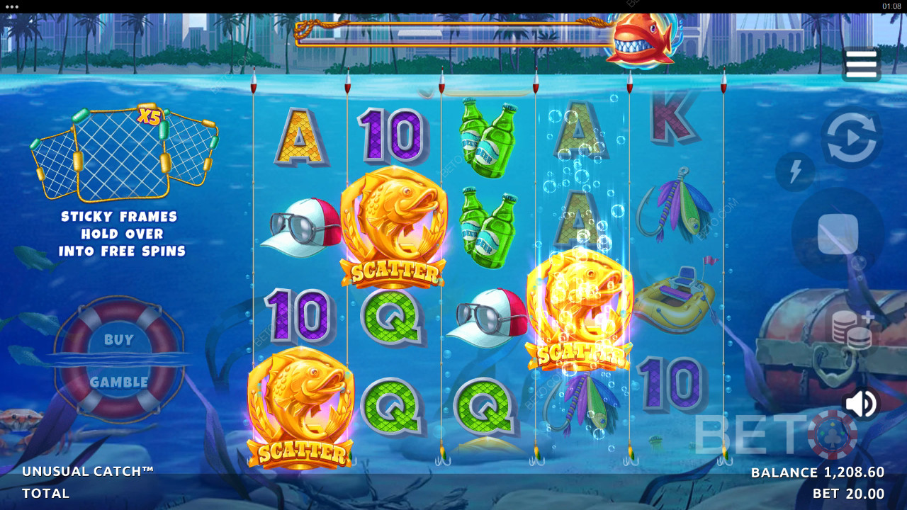 Unusual Catch Juego Gratis