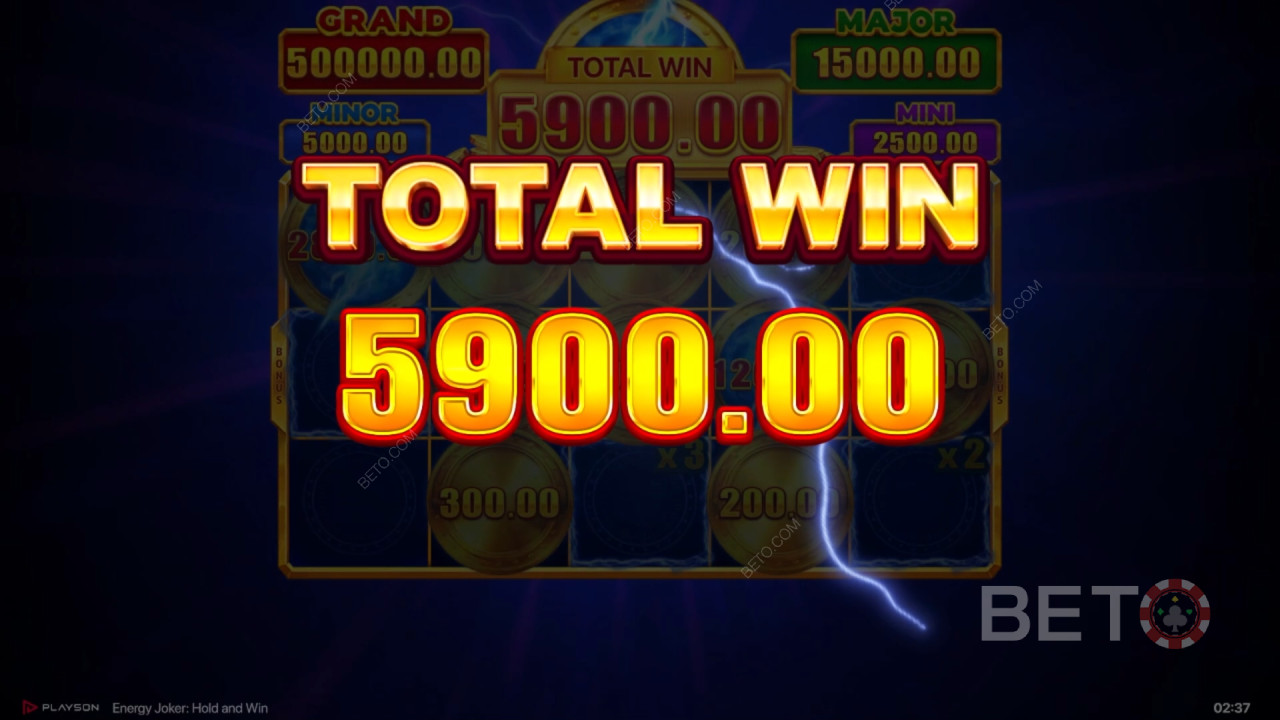 ¡Gana 5.000 veces tu apuesta en la tragaperras online Energy Joker!