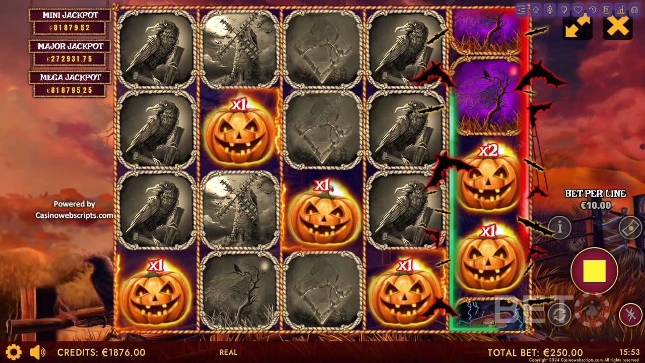 Haunted Haystacks - Spooky Hold and Win Juego Gratis