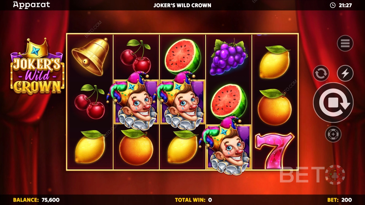 Joker's Wild Crown Juego Gratis