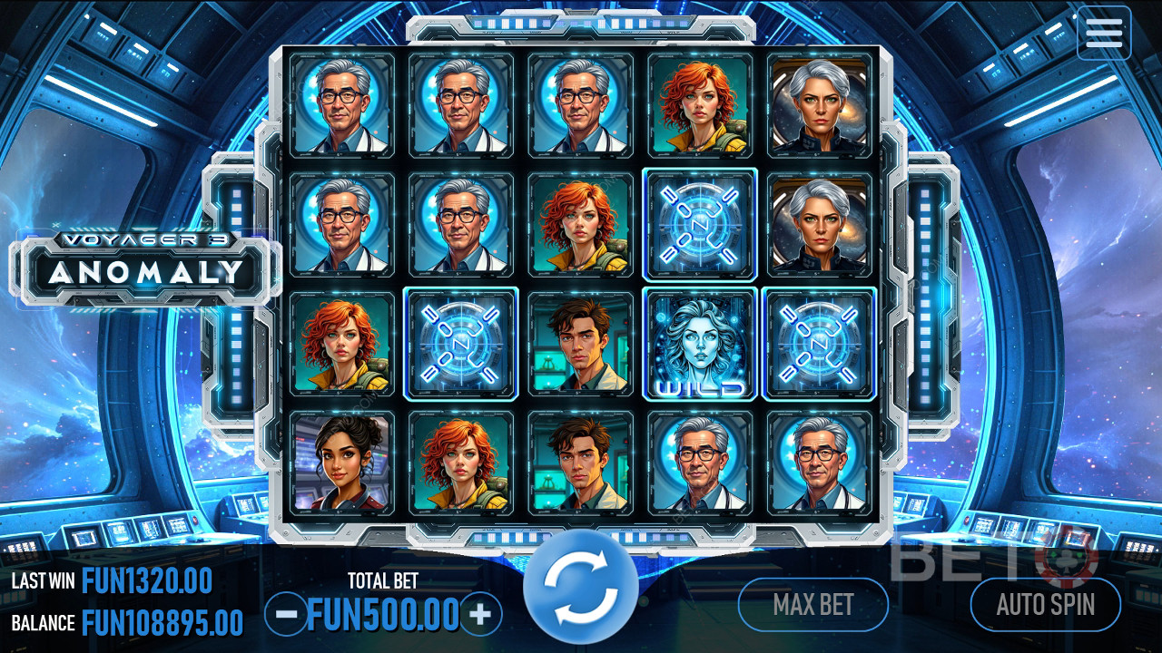 Voyager 3 Anomaly Reseña de BETO Slots