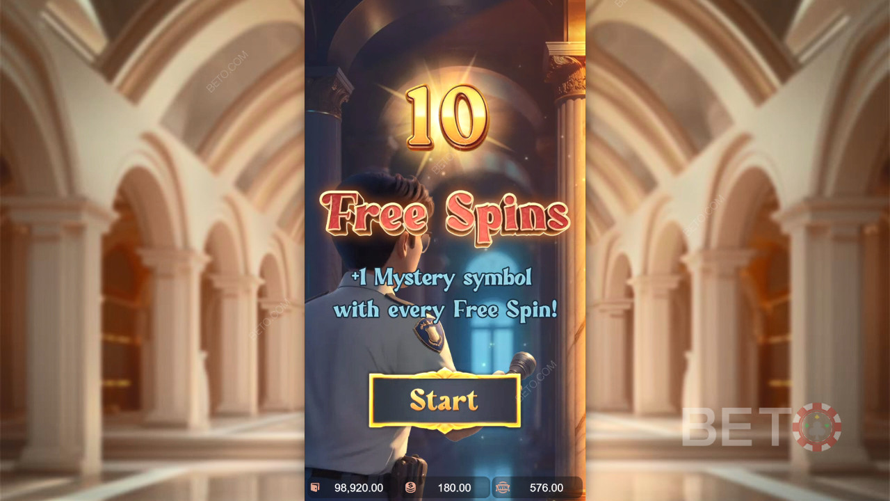 Explicación de las funciones adicionales en Museum Mystery de PG Soft