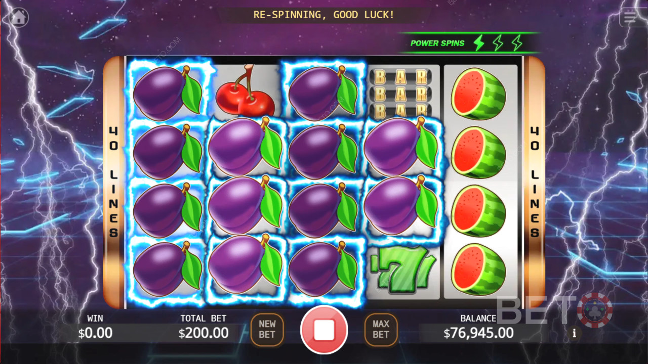¡Gana 2.500 veces tu apuesta en la tragaperras Lightning Storm!