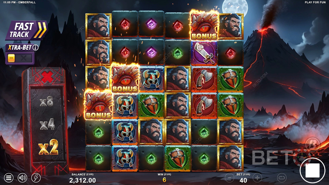 Reseña de Emberfall por BETO Slots