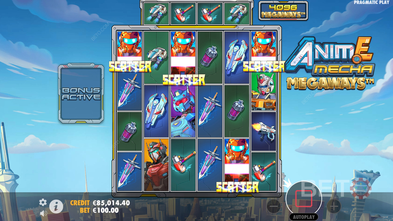 Anime Mecha Megaways Juego Gratis