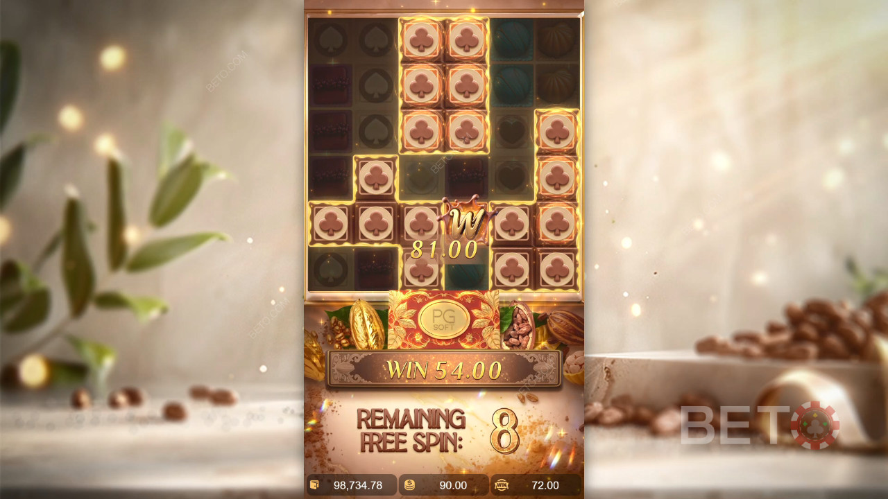 Tema y diseño: Decadente fantasía de chocolate