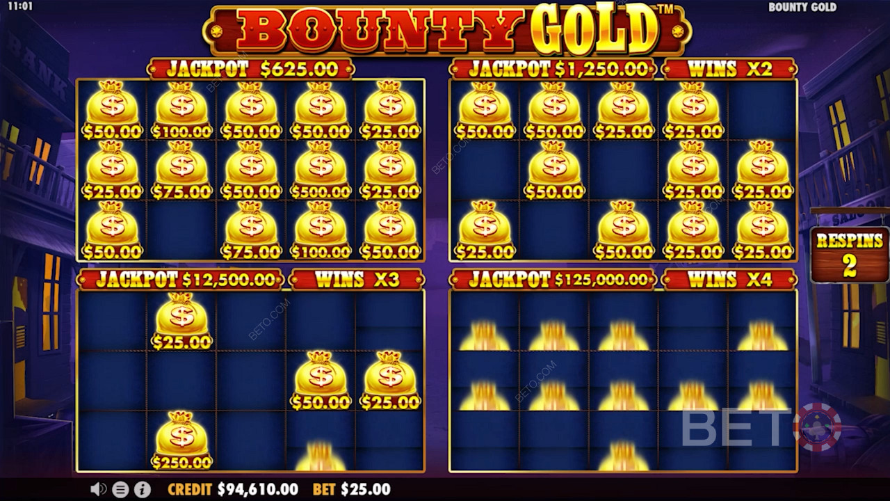 Bonificación especial de Re-Spin de Bounty Gold