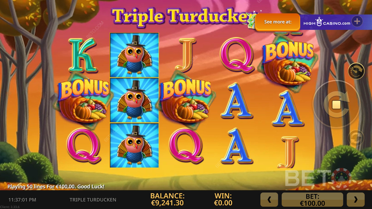 Triple Turducken Juego Gratis