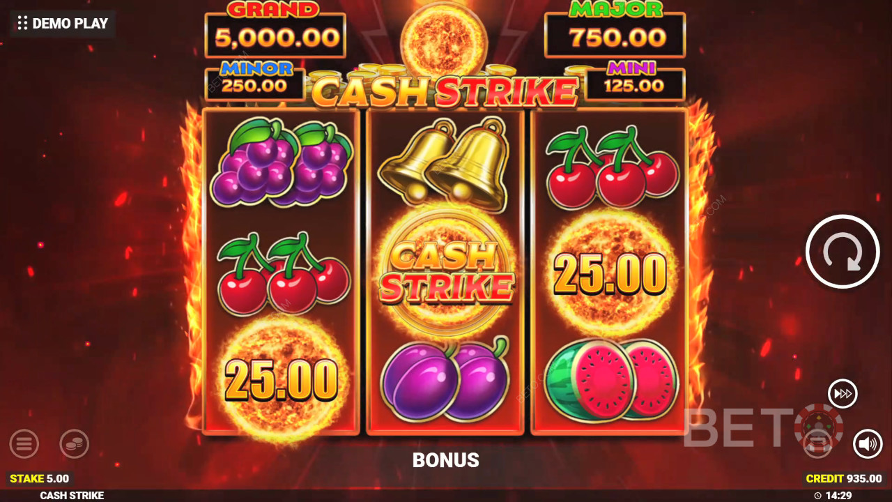 Revisión de Cash Strike por BETO Slots