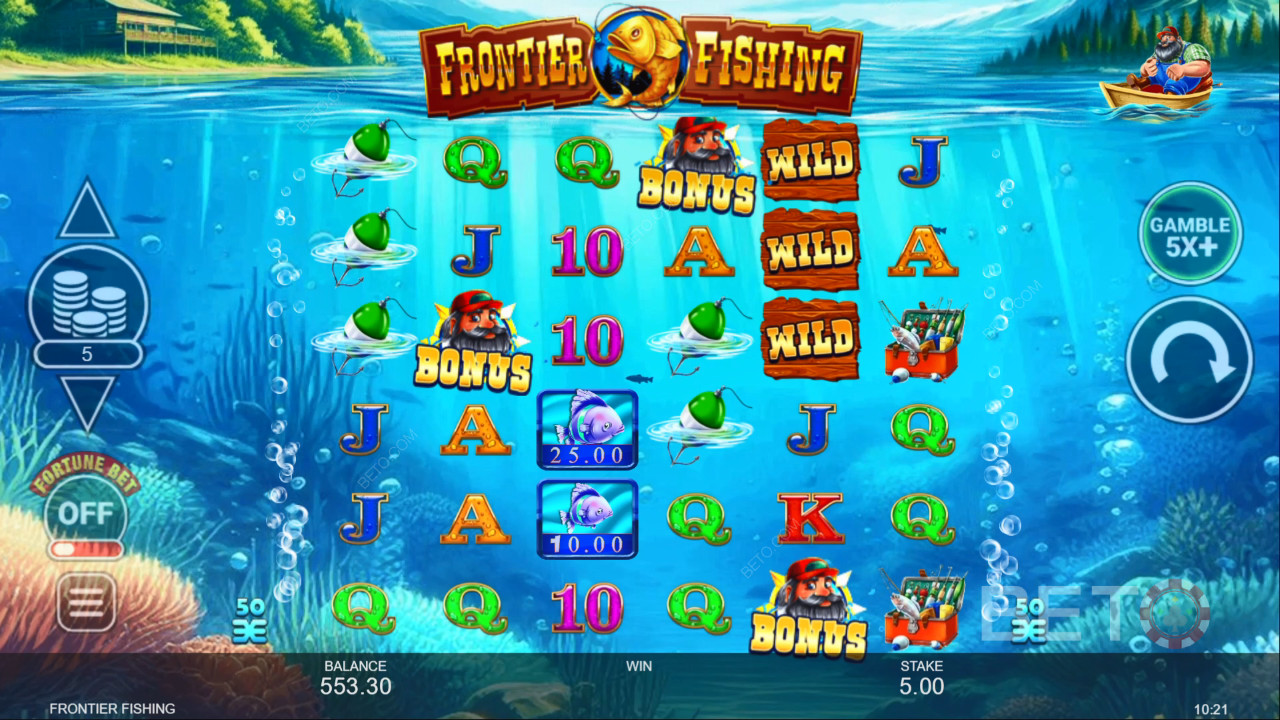 Frontier Fishing Juego Gratis