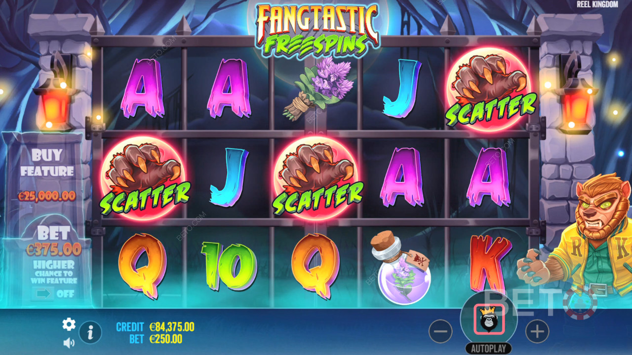 Fangtastic Freespins Juego Gratis
