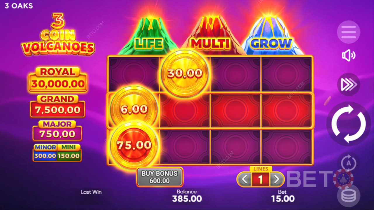 ¿Es 3 Coin Volcanoes un buen juego?