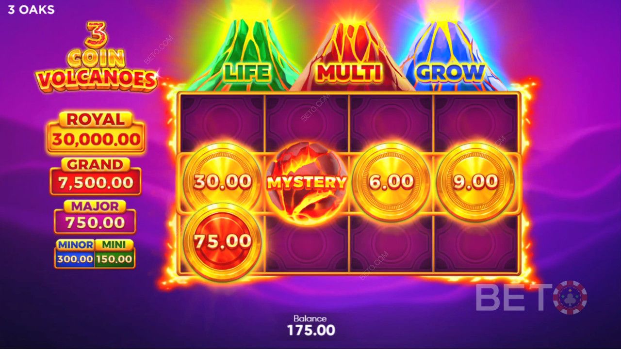 3 Coin Volcanoes Juego Gratis