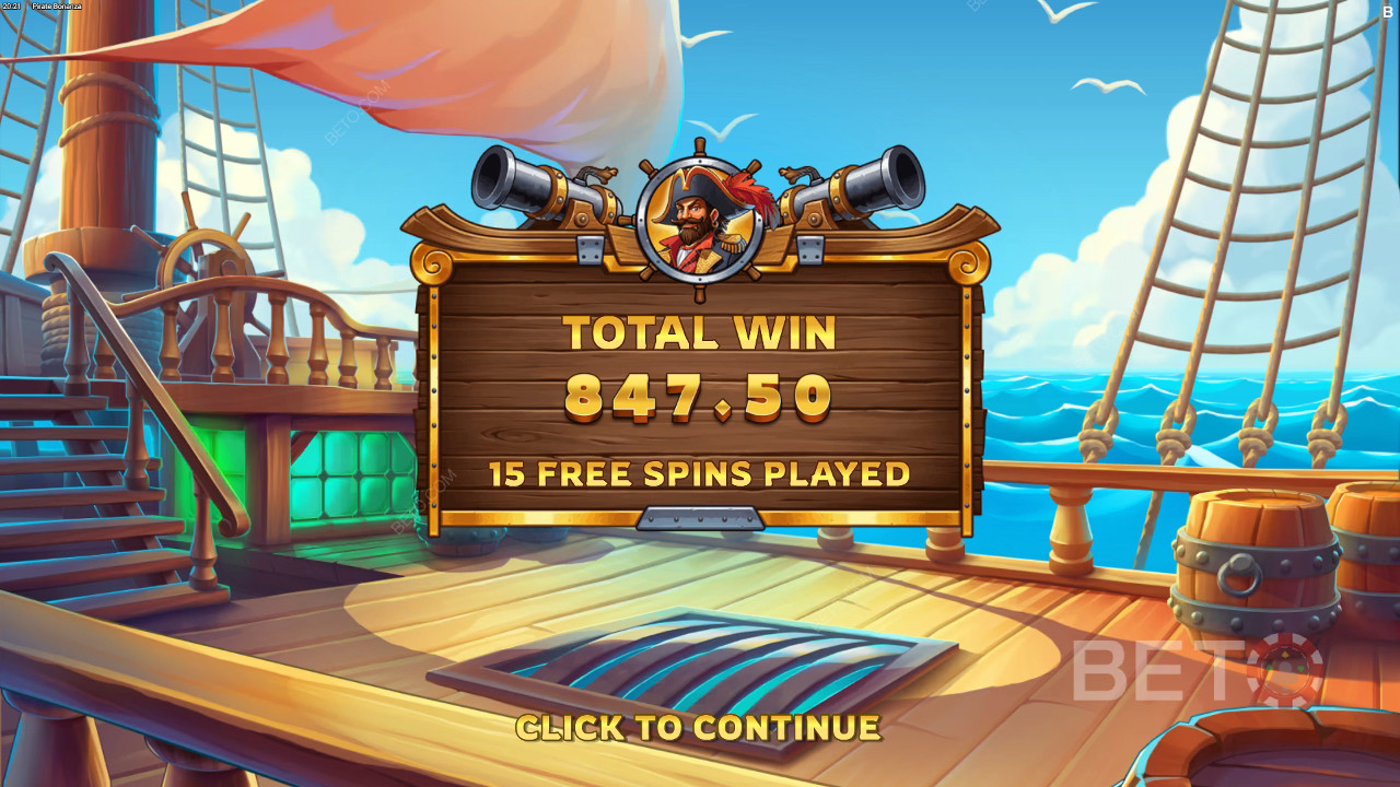 Explicación de las bonificaciones de Pirate Bonanza de Backseat Gaming