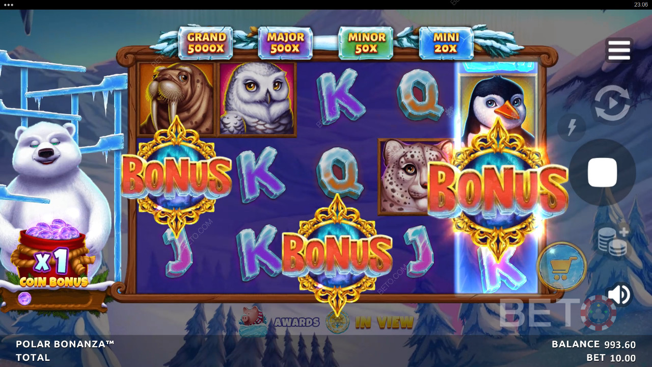 Reseña de Polar Bonanza de BETO Slots