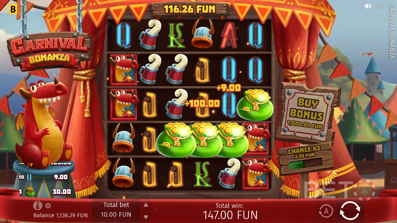 Carnival Bonanza Juego Gratis
