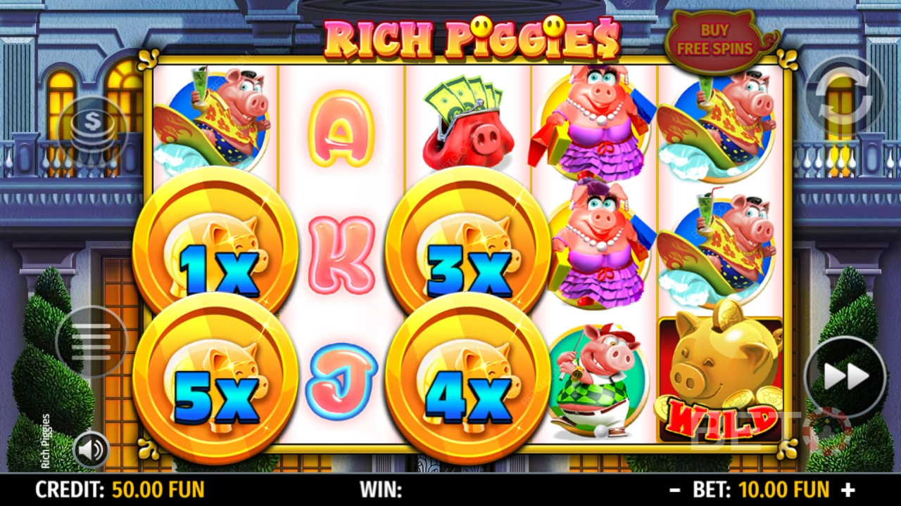 Revisión de Rich Piggies por BETO Slots